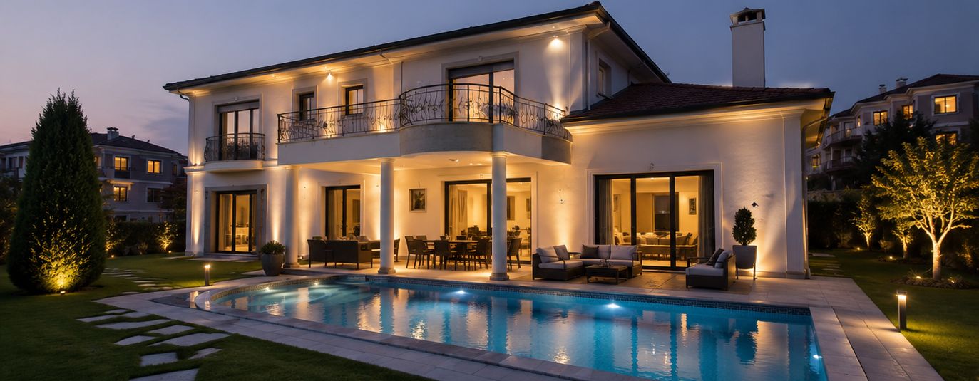 Villa dış cephe boyama